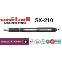 Uniball SX-210 JETSTREAM Mürekkepli 1.0 Roller Hızlı Yazı Kalemi Siyah