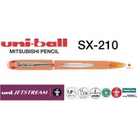 Uniball SX-210 JETSTREAM Mürekkepli 1.0 Roller Hızlı Yazı Kalemi Turuncu