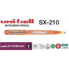 Uniball SX-210 JETSTREAM Mürekkepli 1.0 Roller Hızlı Yazı Kalemi Turuncu