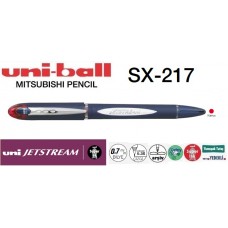 Uniball SX-217 JETSTREAM Mürekkepli 0.7 Roller Hızlı Yazı Kalemi Kırmızı