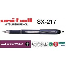 Uniball SX-217 JETSTREAM Mürekkepli 0.7 Roller Hızlı Yazı Kalemi Siyah