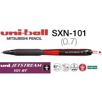Uniball SXN-101 JETSTREAM STYLE RT Mekanik Mürekkepli 0.7 Roller Hızlı Yazı Kalemi Kırmızı