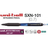 Uniball SXN-101 JETSTREAM STYLE RT Mekanik Mürekkepli 0.7 Roller Hızlı Yazı Kalemi Mavi