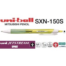 Uniball SXN-150S JETSTREAM SPORT RT Mekanik Mürekkepli 1.0 Roller Hızlı Yazı Kalemi Yeşil
