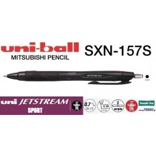 Uniball SXN-157S JETSTREAM SPORT RT Mekanik Mürekkepli 0.7 Roller Hızlı Yazı Kalemi Siyah