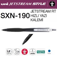 Uniball SXN-190 Mavi JETSTREAM STYLE 1.0 RT Mürekkepli Roller Hızlı Yazı Kalemi
