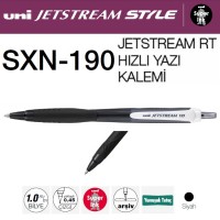 Uniball SXN-190 Siyah JETSTREAM STYLE 1.0 RT Mürekkepli Roller Hızlı Yazı Kalemi