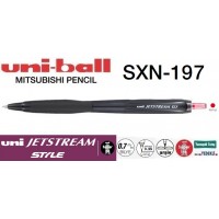 Uniball SXN-197 JETSTREAM STYLE RT Mekanik Mürekkepli 0.7 Roller Hızlı Yazı Kalemi Kırmızı