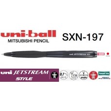 Uniball SXN-197 JETSTREAM STYLE RT Mekanik Mürekkepli 0.7 Roller Hızlı Yazı Kalemi Kırmızı