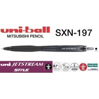 Uniball SXN-197 JETSTREAM STYLE RT Mekanik Mürekkepli 0.7 Roller Hızlı Yazı Kalemi Siyah
