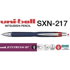 Uniball SXN-217 JETSTREAM Mekanik Mürekkepli 0.7 Roller Hızlı Yazı Kalemi Kırmızı