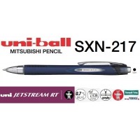Uniball SXN-217 JETSTREAM Mekanik Mürekkepli 0.7 Roller Hızlı Yazı Kalemi Siyah