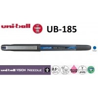 Uniball UB-185 Vision Needle 0.5 İğne Uçlu Kalem Mavi