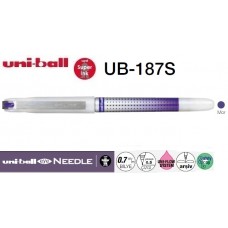 Uniball UB-187S Eye Needle 0.7 İğne Uçlu Kalem Mor