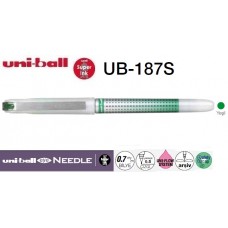 Uniball UB-187S Eye Needle 0.7 İğne Uçlu Kalem Yeşil