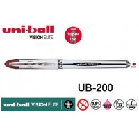 Uniball UB-200 Vision Elite 0.8 Roller Kalem Bordo Uniball UB-200 Vision Elite 0.8 Roller Kalem Bordo