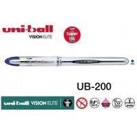 Uniball UB-200 Vision Elite 0.8 Roller Kalem Mavi Uniball UB-200 Vision Elite 0.8 Roller Kalem Mavi