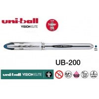 Uniball UB-200 Vision Elite 0.8 Roller Kalem Mavi/Siyah Uniball UB-200 Vision Elite 0.8 Roller Kalem Mavi/Siyah