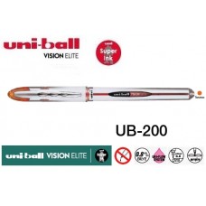Uniball UB-200 Vision Elite 0.8 Roller Kalem Turuncu