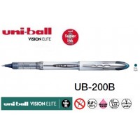 Uniball UB-200B Vision Elite 0.8 Roller Kalem Mavi/Siyah Uniball UB-200B Vision Elite 0.8 Roller Kalem Mavi/Siyah