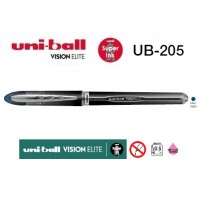 Uniball UB-205 Vision Elite 0.5 Roller Kalem Mavi/Siyah
