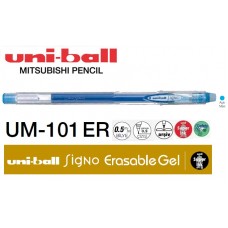 Uniball UM-101ER Signo ERASABLE 0.5 Silinebilir Kalem Açık Mavi