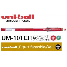 Uniball UM-101ER Signo ERASABLE 0.5 Silinebilir Kalem Kırmızı