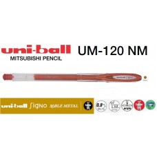 Uniball UM-120NM Signo Noble Metal 0.8 Jel Kalem Bronz Uniball UM-120NM Signo Noble Metal 0.8 Jel Kalem Bronz