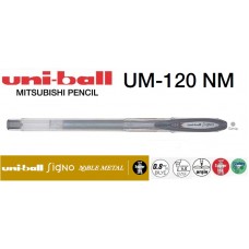 Uniball UM-120NM Signo Noble Metal 0.8 Jel Kalem Gümüş Uniball UM-120NM Signo Noble Metal 0.8 Jel Kalem Gümüş