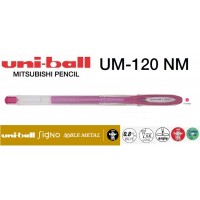 Uniball UM-120NM Signo Noble Metal 0.8 Jel Kalem Pembe Uniball UM-120NM Signo Noble Metal 0.8 Jel Kalem Pembe