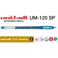 Uniball UM-120SP Signo Sparkling 1.0 Jel Kalem Mavi Uniball UM-120SP Signo Sparkling 1.0 Jel Kalem Mavi