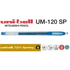 Uniball UM-120SP Signo Sparkling 1.0 Jel Kalem Mavi Uniball UM-120SP Signo Sparkling 1.0 Jel Kalem Mavi