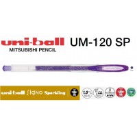 Uniball UM-120SP Signo Sparkling 1.0 Jel Kalem Mor Uniball UM-120SP Signo Sparkling 1.0 Jel Kalem Mor