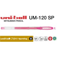 Uniball UM-120SP Signo Sparkling 1.0 Jel Kalem Pembe Uniball UM-120SP Signo Sparkling 1.0 Jel Kalem Pembe