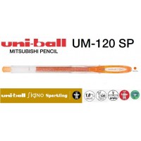 Uniball UM-120SP Signo Sparkling 1.0 Jel Kalem Turuncu Uniball UM-120SP Signo Sparkling 1.0 Jel Kalem Turuncu