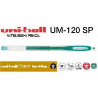 Uniball UM-120SP Signo Sparkling 1.0 Jel Kalem Yeşil Uniball UM-120SP Signo Sparkling 1.0 Jel Kalem Yeşil