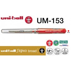 Uniball UM-153 Signo BROAD 1.0 İmza Kalemi Kırmızı