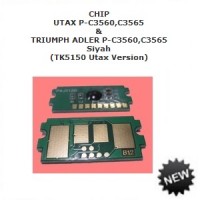 Chip UTAX P-C3560, C3565 & TRİUMPH ADLER P-C3560, C3565 Siyah (TK5150 Utax Version)