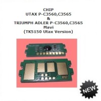 Chip UTAX P-C3560, C3565 & TRİUMPH ADLER P-C3560, C3565 Mavi (TK5150 Utax Version)