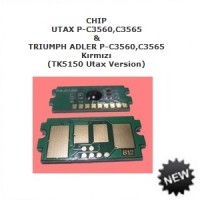 Chip UTAX P-C3560, C3565 & TRİUMPH ADLER P-C3560, C3565 Kırmızı (TK5150 Utax Version)