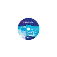 Verbatim 43725 CD-R 10 Wrap Extra Protection 52x 700MB Verbatim 43725 CD-R 10 Wrap Extra Protection 52x 700MB