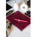 VICTORIA'S JOURNALS VJ-124-1403 Classic A4 (19x25) Haftalık Ajanda Sert Kapak Ivory 100 Gr. Lastikli Cepli 144 Yaprak