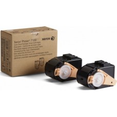 Xerox 106R02609 Siyah 2'Li Orijinal Yüksek Kapasiteli Toner Kartuşu 2x4500 Sayfa,Phaser 7100