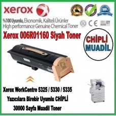 Xerox 006R01160 Siyah Muadil Premium Toner Kartuşu 30000 Sayfa, WorkCentre 5325 / 5330 / 5335