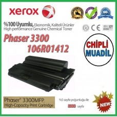 Xerox 106R01412 Siyah Yüksek Kapasiteli MUADİL Japanese Toner Kartuşu 8000 Sayfa,Phaser 3300MFP Xerox 106R01412 Siyah Yüksek Kapasiteli MUADİL Japanese Toner Kartuşu 8000 Sayfa,Phaser 3300MFP