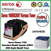 Xerox 106R02607 Kırmızı Muadil Japanese Toner Kartuşu 4500 Sayfa,Phaser 7100