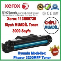 Xerox 113R00730 Siyah Japanese MUADİL Toner Kartuşu 3000 Sayfa, Phaser 3200MFP Xerox 113R00730 Siyah Japanese MUADİL Toner Kartuşu 3000 Sayfa, Phaser 3200MFP